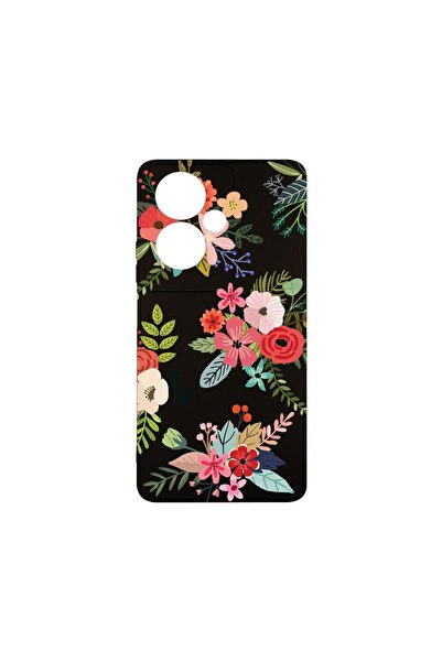 bestcase Θήκη Σιλικόνης Premium, Συμβατή με OPPO A79 5G, Σχέδιο Λουλούδια, Λε...