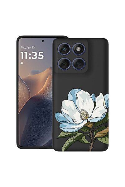 bestcase ¬Æ Husa TPU Ultra Slim Compatibila cu Motorola Edge 60 Pro, Floral -...