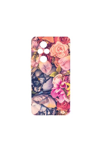 bestcase ¬Æ Husa Clear Silicon 2MM, Compatibila Cu Honor 200, Floral, Antisoc...