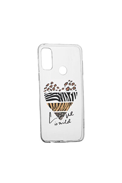 bestcase Husa Silicon Compatibila Cu Alcatel 3X 2020, Love Is Wild, rezistent...