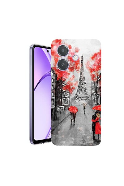 bestcase Husa pentru OPPO A40 / A40M, BestCase¬Æ Clear Silicon 2MM, Paris Eif...