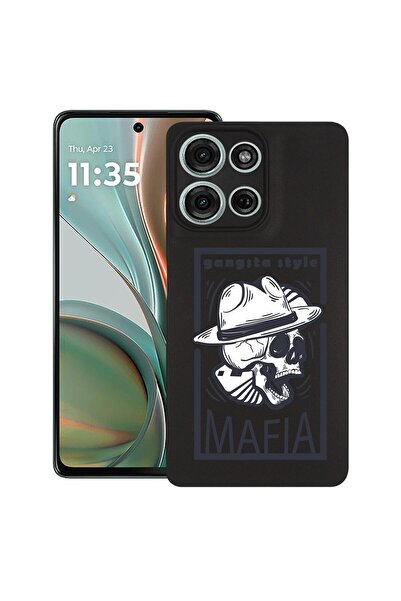bestcase Θήκη για Motorola Moto G75, Gangsta Life, Λεπτή σιλικόνη 0.8MM, Αντι...