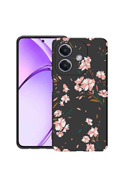 bestcase ¬Æ Husa TPU Ultra Slim Compatibila cu OPPO A40 / A40M / A60 5G, Flor...