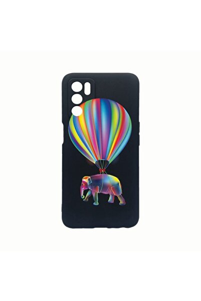 bestcase Husa Silicon, Compatibila cu Oppo A16s, Rainbow Elefant, Rezistenta ...