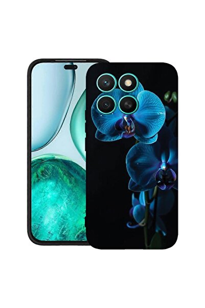 bestcase ¬Æ Husa pentru Honor X8C, Blue Orchid, Slim Silicon 0.8MM, Antisoc, ...