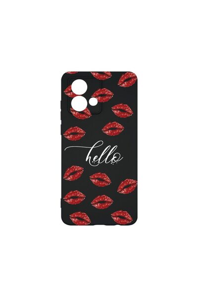 bestcase Λεπτή Θήκη Σιλικόνης 0.8MM, Συμβατή με Motorola Edge 40 Neo, Hello K...