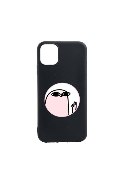 bestcase Силиконов калъф с мем, съвместим с Xiaomi Mi 11 Lite 5G / 4G, устойч...