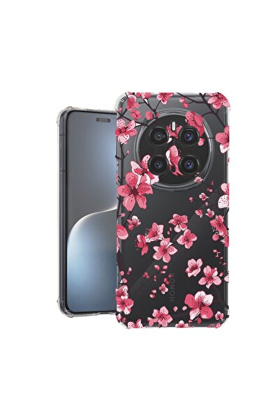 bestcase Husă Antișoc Compatibilă cu Honor Magic7 Pro, Floral - Floare de cir...