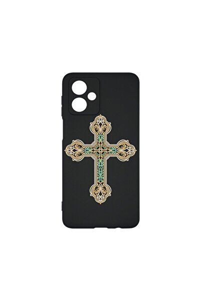 bestcase Калъф за Motorola Moto G55, BestCase® Тънък силиконов 0.8ММ, Кръстос...