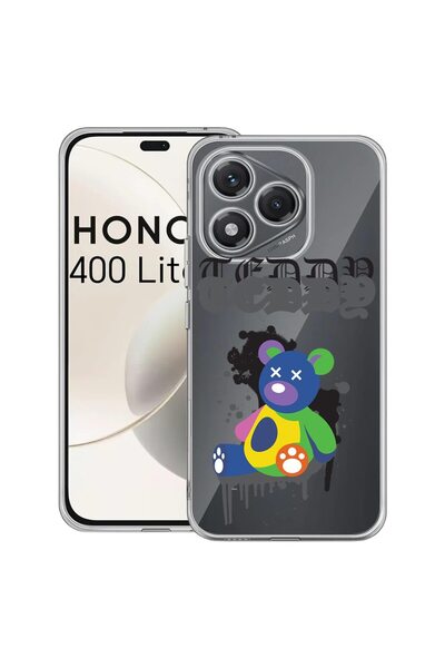 bestcase Калъф за Honor 400 Lite 5G, BestCase™ Прозрачен силикон 2ММ, Пастелн...