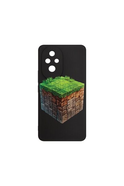 bestcase Husa pentru Honor 200 Pro, BestCase¬Æ Slim SIlicon 0.8MM, Minecraft ...