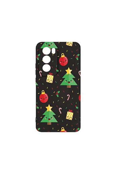 bestcase ¬Æ Husa Premium Silicon, Compatibila Cu OPPO Reno12 Pro, Xmas Tree, ...