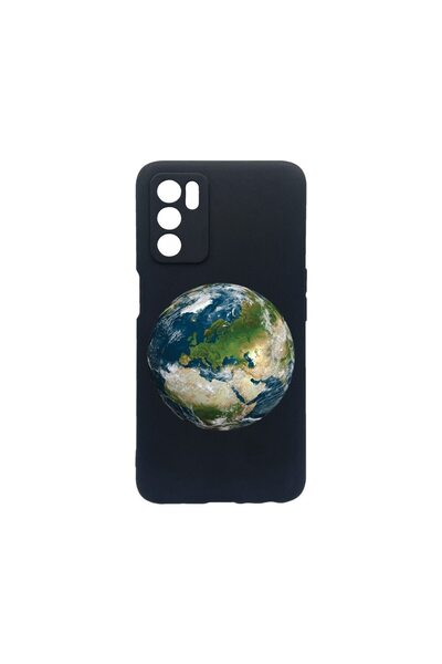 bestcase Husa BestCase¬Æ SLIM SIlicon 0.8MM, Compatibila Cu OPPO A54s, Earth,...