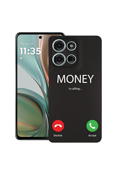 bestcase ¬Æ Husa pentru Motorola Moto G75, Money Is Calling, Slim Silicon 0.8...