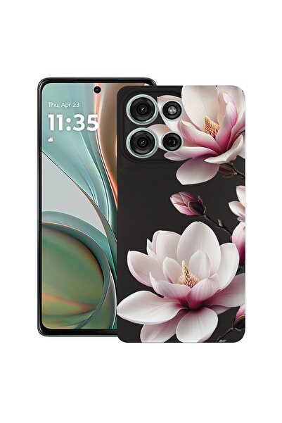 bestcase ¬Æ Husa TPU Ultra Slim Compatibila cu Motorola Edge 50 Neo, Floral -...