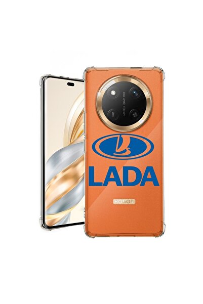 bestcase Калъф за Honor Magic7 Lite, Удароустойчив 1.5ММ, Лада, Защита на кам...