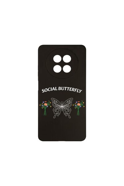 bestcase ¬Æ Husa Premium Silicon pentru Honor Magic7 Lite, Social Butterfly, ...