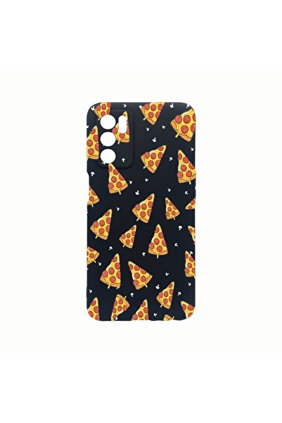 bestcase Husa Silicon, Compatibila Cu Oppo A16, Pizza, Rezistenta la uzura, P...