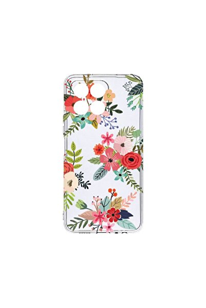 bestcase Husa BestCase¬Æ Clear Silicon, Compatibila Cu Honor X8 5G, Flowers, ...