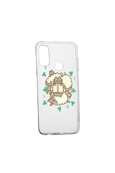 bestcase Силиконов калъф Заек-Агне, съвместим с Motorola Moto E30, устойчив н...