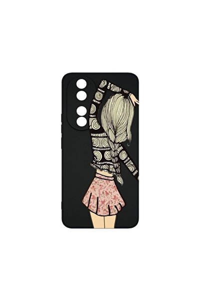 bestcase Husa BestCase® Silicon Lichid Premium, Compatibilă cu Honor 90, Girl...