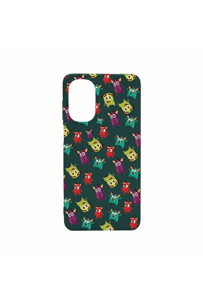 bestcase Husa Silicon, Compatibila Cu Motorola Moto E32s, Little Monsters, Re...