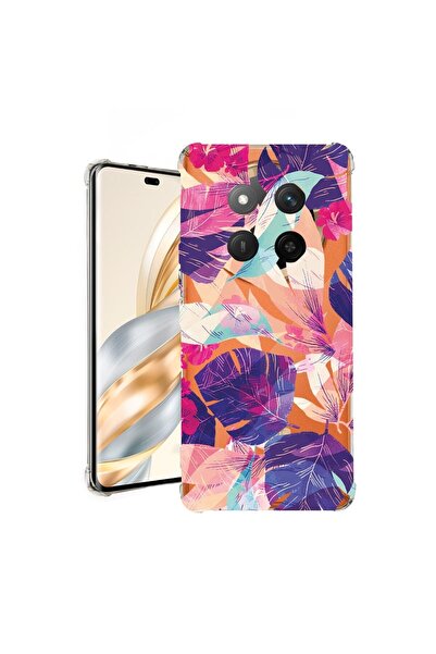 bestcase ¬Æ Husa pentru Honor Magic7 Lite, Anti Shock 1.5MM, Tropical Flowers...