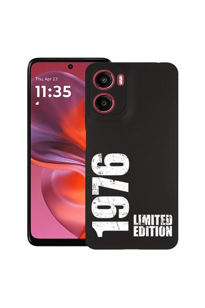 bestcase ¬Æ Husa Slim Silicon pentru Motorola Moto G05, Limited Edition 1986,...