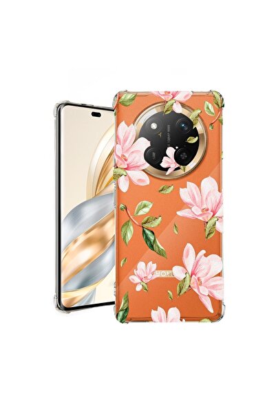 bestcase ¬Æ Husa pentru Honor Magic7 Lite, Anti Shock 1.5MM, Flowers Collecti...