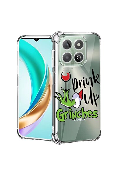 bestcase Husă pentru Honor X7c / 200 Smart cu Design Grinches - Drink Up, Ant...
