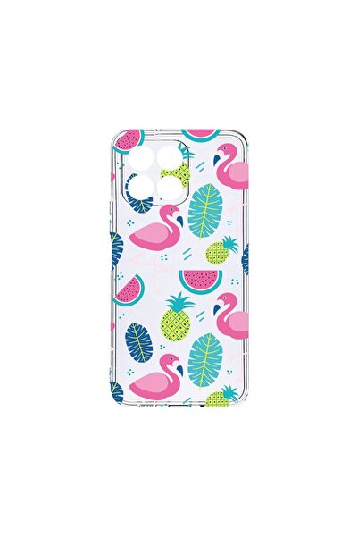 bestcase Διαφανής Θήκη Σιλικόνης, Συμβατή με Honor X6, Φλαμίνγκο, Αντικραδασμ...