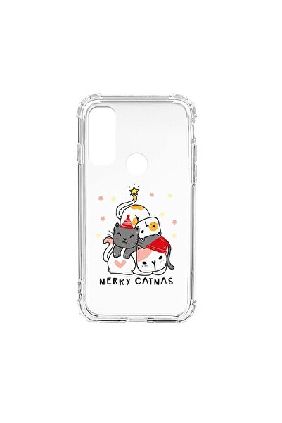 bestcase Husa Anti Shock Silicon Compatibila cu Motorola Moto E40, Merry Catm...
