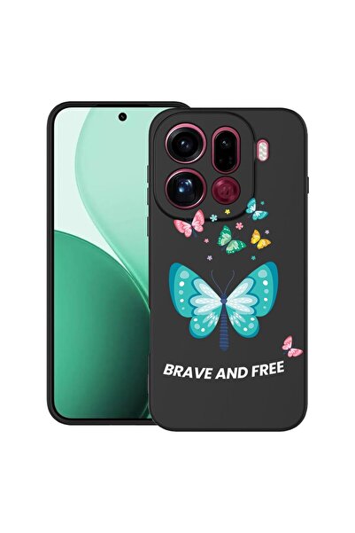 bestcase Υπέρλεπτη Θήκη TPU Συμβατή με OPPO Find X9 Pro, με Σχέδιο Πεταλούδες...
