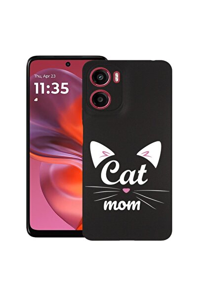 bestcase ¬Æ Husa Slim Silicon pentru Motorola Moto G05, Cat Mom, 1926336 B 1850