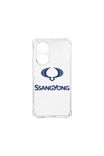 bestcase Αντικραδασμική Θήκη 1.5MM, συμβατή με OPPO A38, Λογότυπο SsangYong, ...