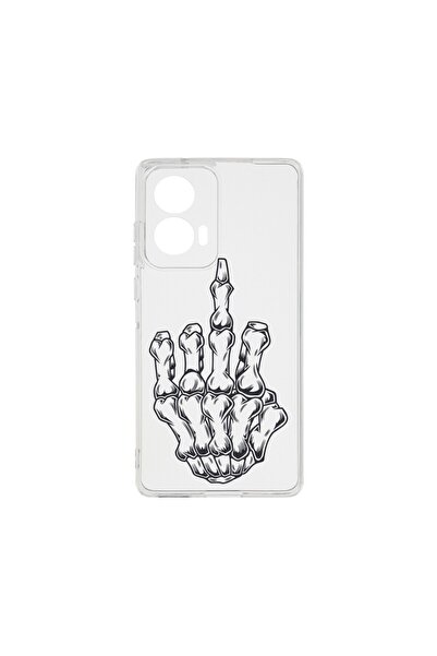 bestcase ¬Æ Husa Clear Silicon 2MM, Compatibila Cu Motorola Edge 50 Fusion, S...