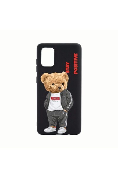 bestcase Husa Silicon Compatibila Cu Realme GT Neo 3, Stay Positive - Teddy B...