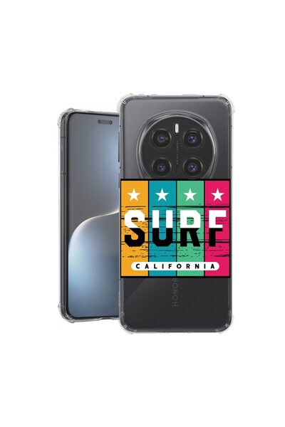 bestcase Θήκη για Honor Magic7 Pro, Αντικραδασμική 1.5MM, Σχέδιο Surf - Καλιφ...