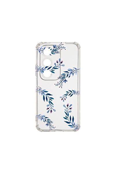 bestcase Husa pentru OPPO A80 5G, BestCase¬Æ Anti Shock 1.5MM, Blue Flowers, ...