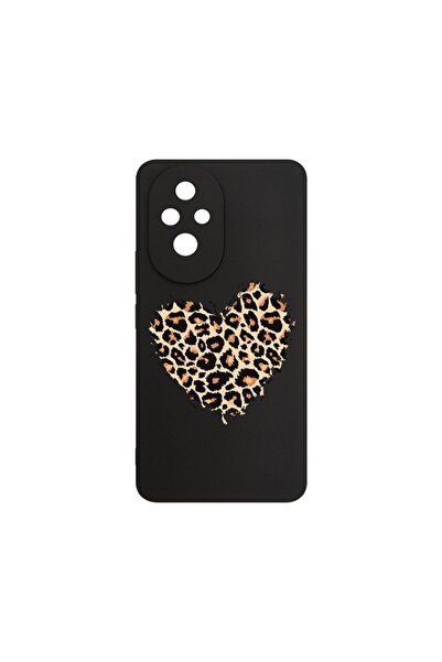 bestcase Husa pentru Honor 200 Pro, BestCase¬Æ Slim SIlicon 0.8MM, Leopard He...
