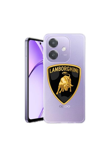 bestcase Калъф за OPPO A40 / A40M, BestCase™ Прозрачен силиконов 2ММ, Ламборг...