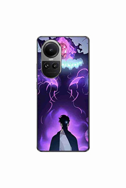 OEM Husa compatibila cu Oppo Reno10 5G Silicon Gel Tpu Model Solo Leveling Demon