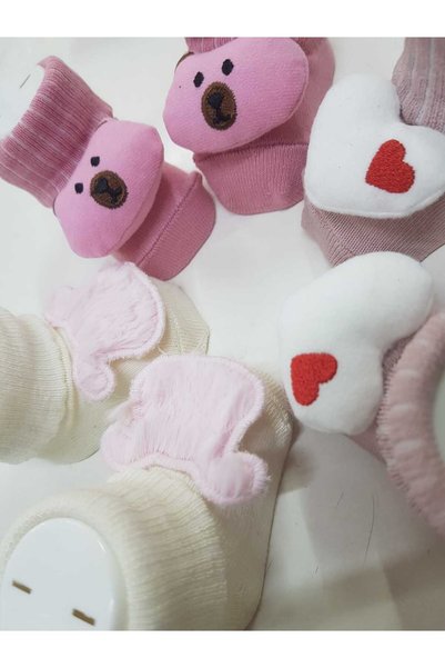 Baby by Bumbo 3 Pack Baby Socks with Accessories