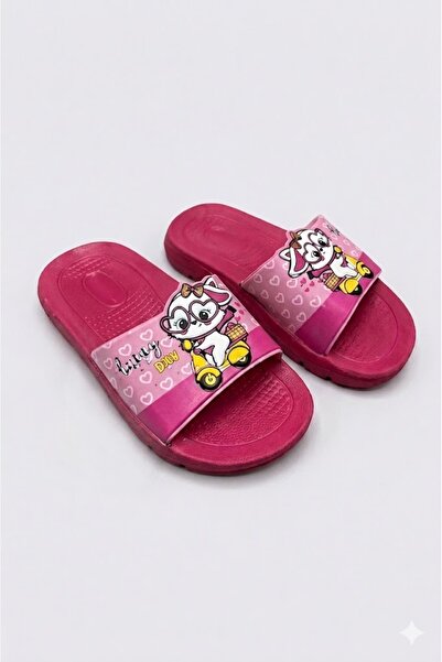 GEZER Girl's Summer Pu Comfortable Sole Home Bathroom Pool Beach Slippers