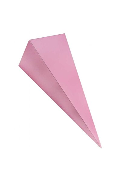Hayaller Dükkanı KÜLAH KARTON KUTU BÜYÜK BOY MAKARON PEMBE PK:25-