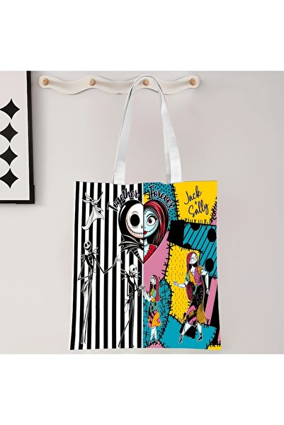 Choice 35cmx40cm 1pc 1pc Jack & Sally The Nightmare Before Christmas Canvas T...