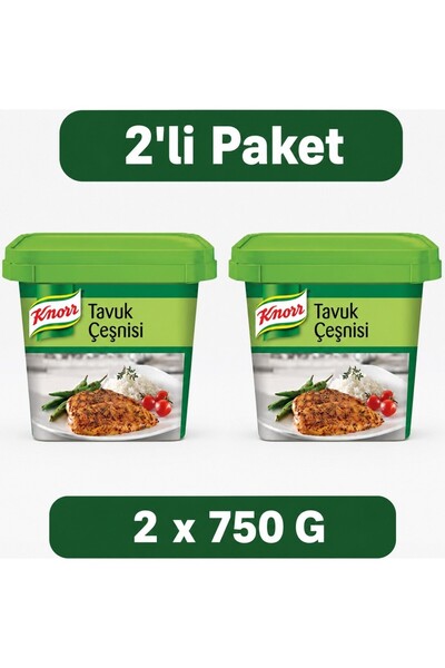Knorr Tavuk Çeşnisi - 750 Gr - 2 Adet
