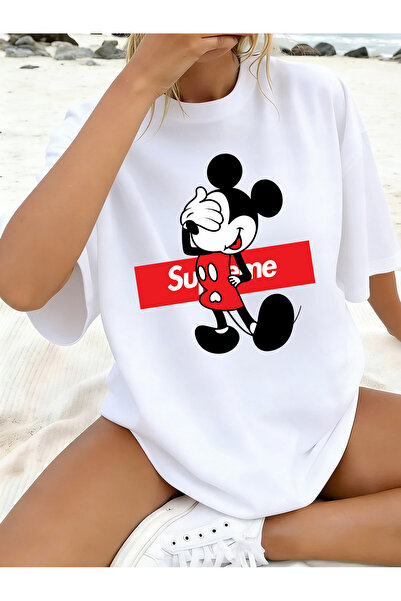 SAUDI DISNEYLAND disneyland Men and Women's 100% Cotton T-Shirt - Oversized C...