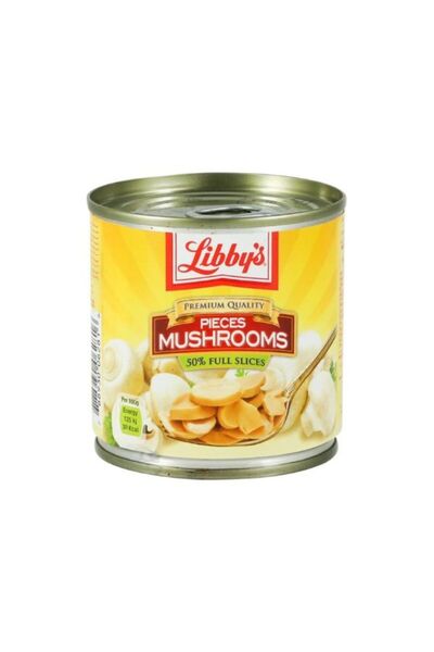 Libby's قطع وساقات الفطر في محلول ملحي 184 جرام