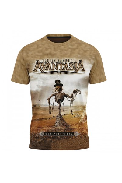 OEM Tricou barbati Avantasia , maneca scurta multicolor H011